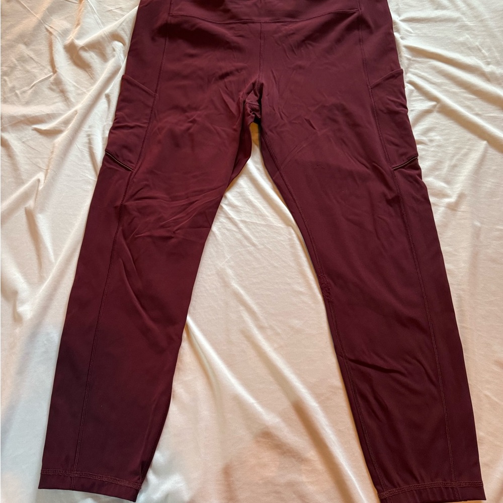 Lululemon Athletica Red Sweatpants Joggers